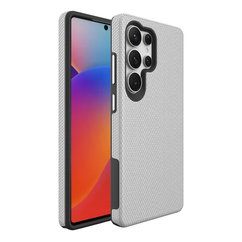Perfectionists Triangle Case Samsung S908 S22 Ultra 5G Sidabrinis image 2