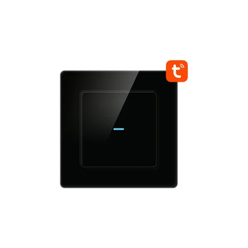 Avatto N-TS10-B1 Wi-Fi jungiklis, juodas image 1