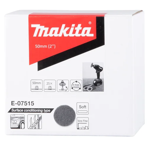 Makita E-07515 paviršiaus paruošimo padas, 50 mm, 25 vnt. image 2