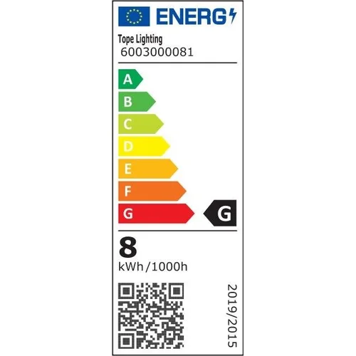 Tope Split įmontuojamas LED šviestuvas 8 W 3000 K, juodas image 2