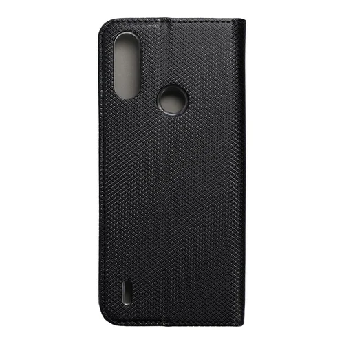 SMART CASE knyginis dėklas Motorola E7 Power, juodas image 2