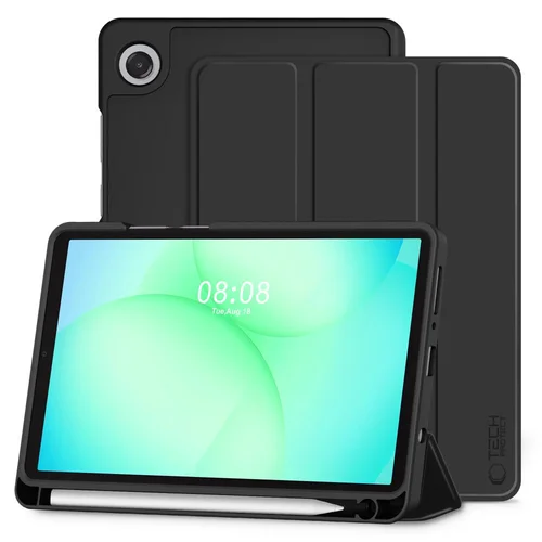 TechProtect SmartCase Pen dėklas Samsung Galaxy Tab A9/A11 8,7 col., juodas image 1