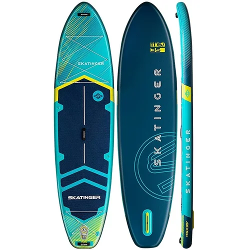 Skatinger Prana jogos SUP irklentė 350 × 89 × 15 cm, mėlyna image 1