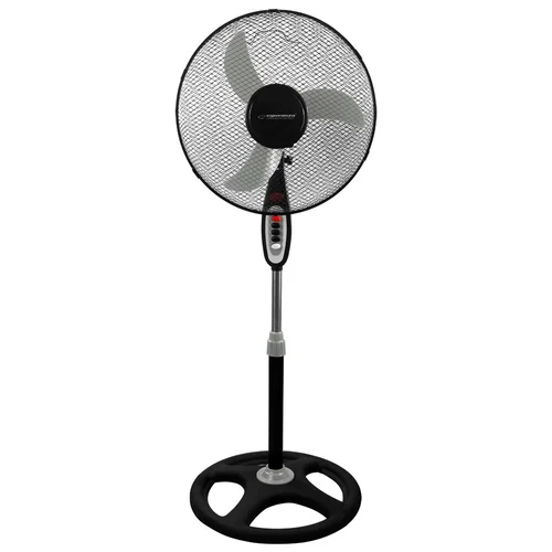 Esperanza EHF002KE 40 cm stovintis ventiliatorius, juodas ir pilkas image 1