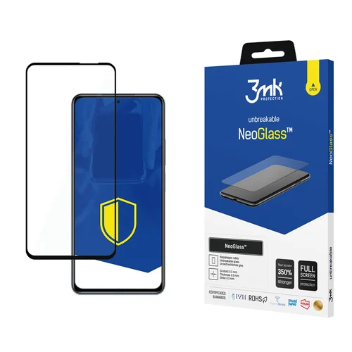 3mk NeoGlass apsauginis stiklas Xiaomi Redmi K40 Pro+ 5G, juodas image 1