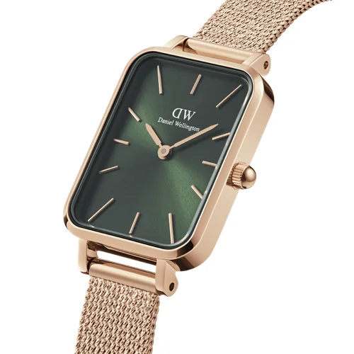 Daniel Wellington Quadro Pressed Melrose Emerald 20 mm DW00100445 laikrodis image 2