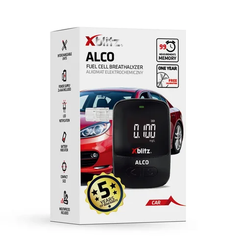 XBLITZ ALCO elektrocheminis alkotesteris image 1