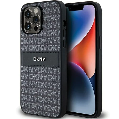 DKNY Mono odinis dėklas iPhone 14 Pro, juodas image 1