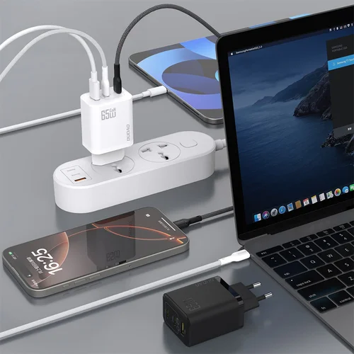 Dudao A29C GaN 65W įkroviklis, 2x USB-C/USB-A image 2