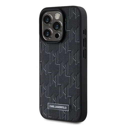 Karl Lagerfeld odinis dėklas iPhone 15 Pro Max, juodas image 2