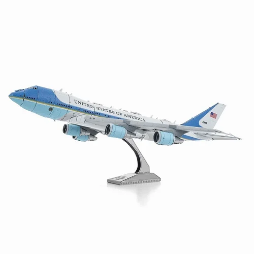 Metal Earth Air Force One metalinė 3D dėlionė image 1