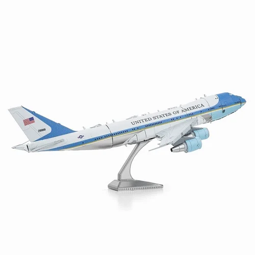 Metal Earth Air Force One metalinė 3D dėlionė image 2