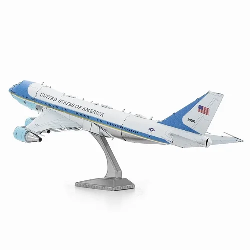 Metal Earth Air Force One metalinė 3D dėlionė image 3