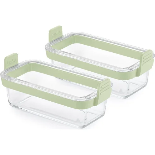 Lékué stiklinis įdėklas oro gruzdintuvei 20 x 9,5 x 9 cm (2 vnt.) image 1
