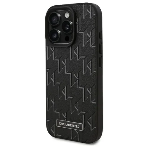 Karl Lagerfeld Oda Monograma MagSafe dėklas iPhone 16 Pro, juodas image 2