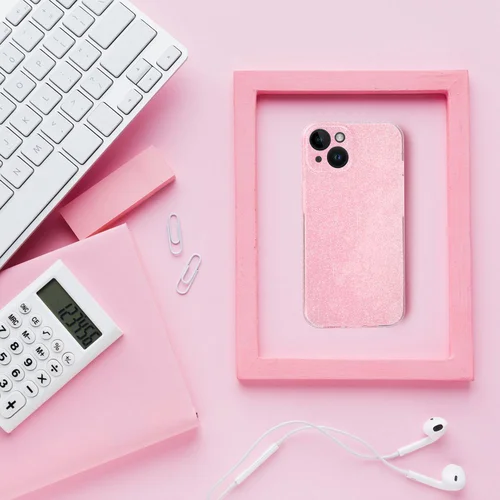 BLINK dėklas Xiaomi Redmi Note 12S, rožinis image 2