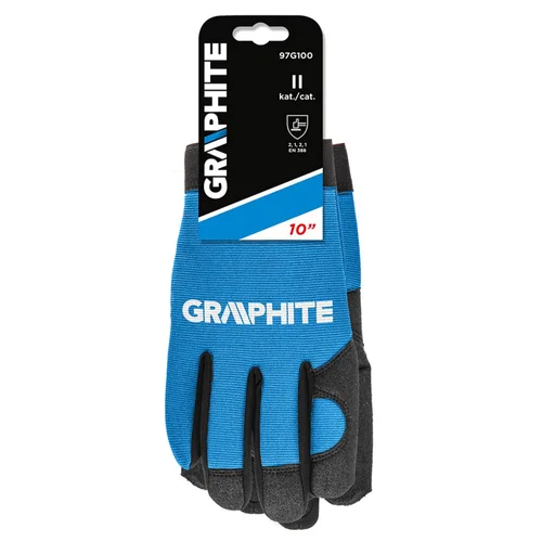 GRAPHITE Darbo pirštinės 97G100, 25 cm, sintetinė oda image 2