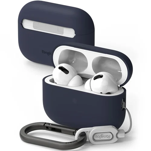 Ringke TPU dėklas Apple AirPods Pro 1/2, tamsiai mėlynas image 1