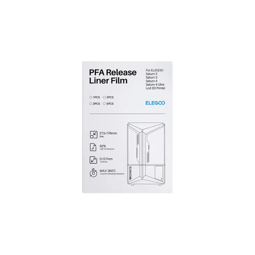 ELEGOO PFA plėvelė Saturn 4 / Saturn 4 Ultra, 5 vnt. image 1