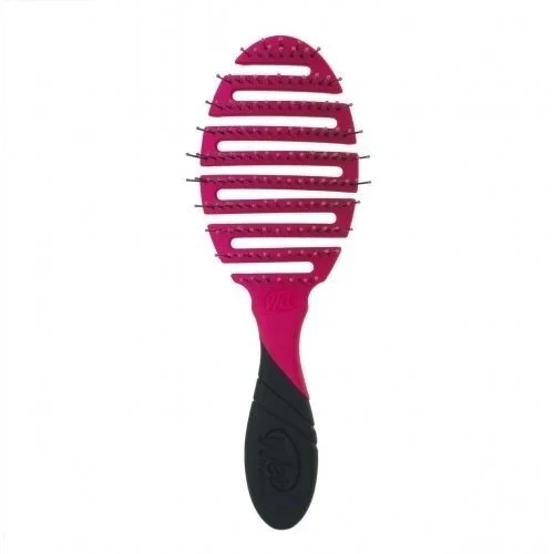WetBrush Flex Dry Hair Brush lankstus plaukų šepetys, rožinis image 2
