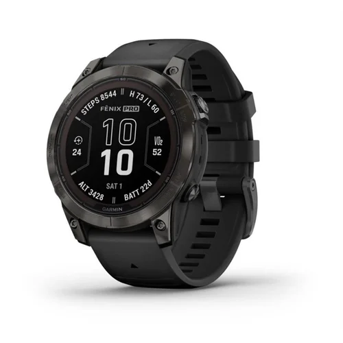 Garmin Fenix 7 Pro Sapphire Solar 1.3" Juoda image 1