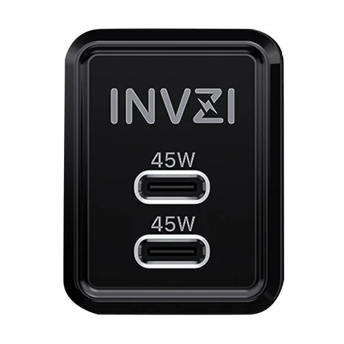 INVZI GH4512EU GaN II įkroviklis 45 W, juodas image 3