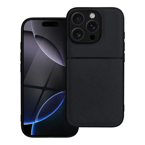 NOBLE dėklas iPhone 16 Pro, juodas image 1
