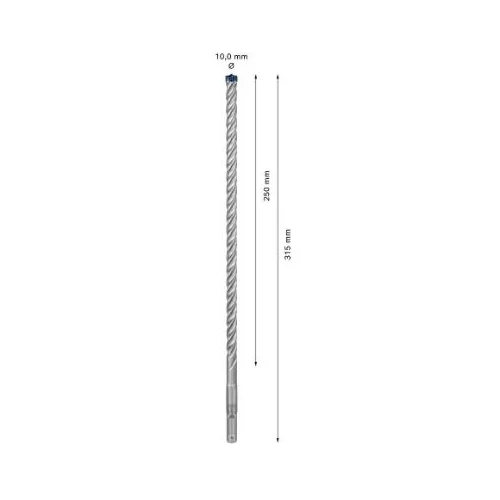 Bosch EXPERT SDS-plus-7X grąžtas, 10x250x315 mm image 3