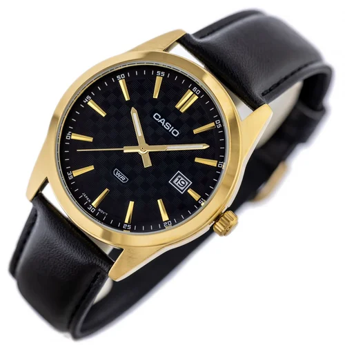 Casio MTP-VD03GL-1A vyriškas laikrodis, 42 mm, auksinis image 1