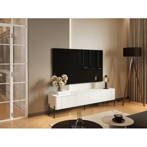 Cama VERA TV spintelė 190 × 40 × 50 cm, balta image 3