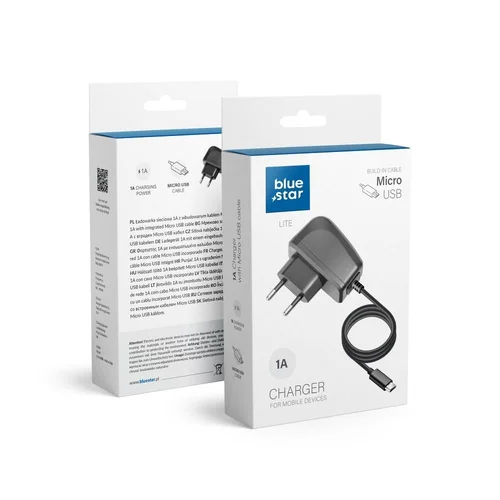 Mėlynosios žvaigždės LITE TFK-TC-1095B 5 W įkroviklis, juodas image 1