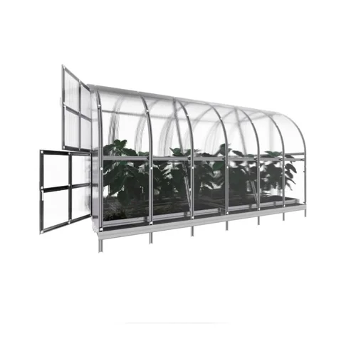 KLASIKA Arkinis šiltnamis, 3 x 6 m (18 m²), 6 mm polikarbonato danga image 3
