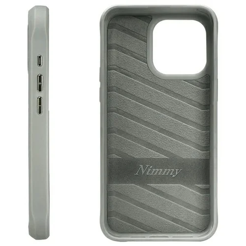 NIMMY ŠALIS KATĖ dėklas iPhone 15 Pro, pilkas image 2