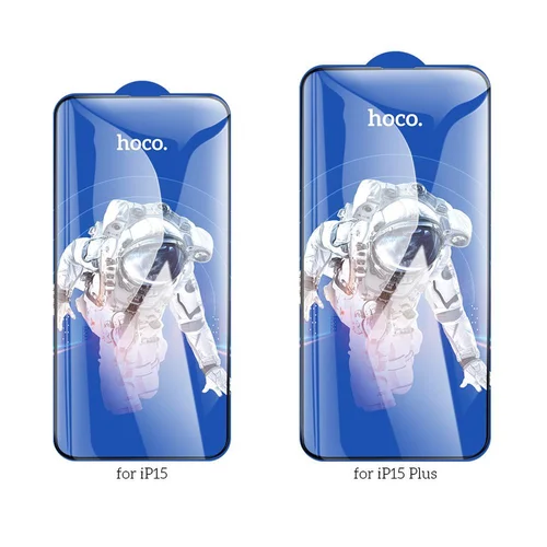 HOCO G14 HD 5D stiklas, 10 vnt., iPhone 15 Plus / 16 Plus image 2