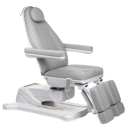 Beauty System Mazaro BR-6672A šviesiai pilkas elektrinis kosmetologinis krėslas image 1