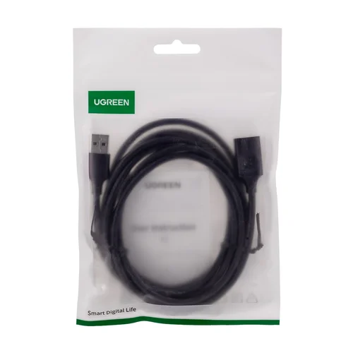 Ugreen 10316 USB-A USB 2.0 laidas, 2 m, juodas image 2