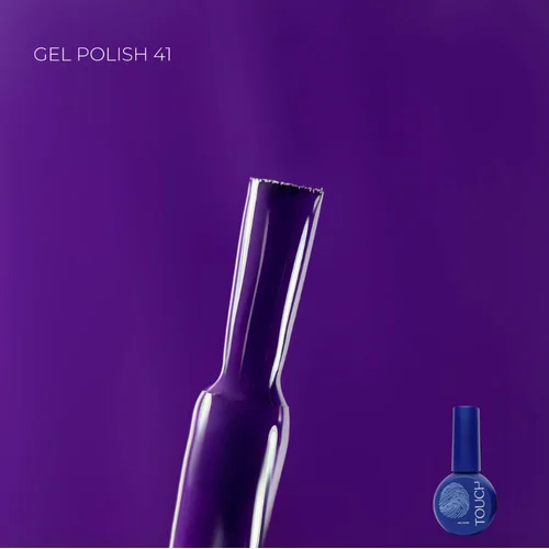 TOUCH NAILS Gel Polish 41 hibridinis nagų lakas 9 ml image 1