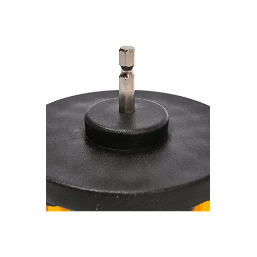 Šepetys su Hex 6.3 mm 1/4" galu Ø 100 mm image 2