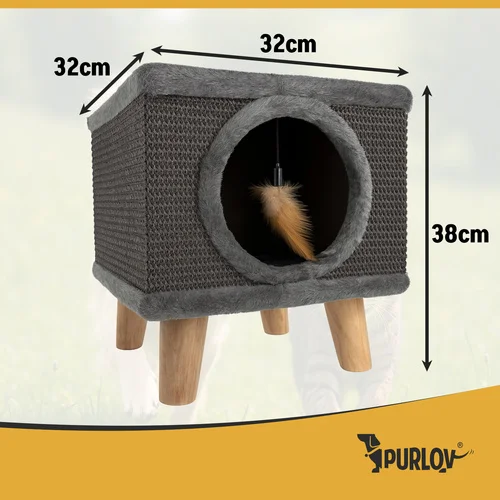 Purlov 26215 katės guolis ir draskyklė image 2