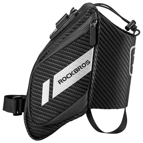 Rockbros C32BK dviračio krepšys 1,5 l, juodas image 1