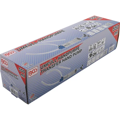 BGS technic 9835 550 ml rankinė perpumpavimo pompa image 3