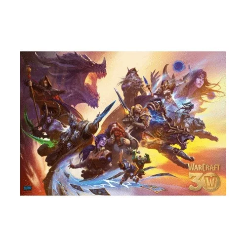 Good Loot Gaming World of Warcraft 30-ųjų metinių dėlionė, 1000 dalių image 2