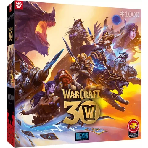 Good Loot Gaming World of Warcraft 30-ųjų metinių dėlionė, 1000 dalių image 3
