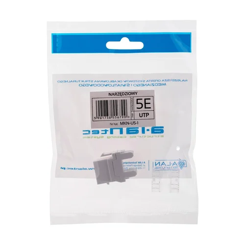Alantec MKN-U5-1 RJ45 jungtis, balta image 2