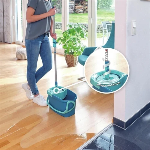 Leifheit Rotation Disc Mop Ergo 6 l (Žalia) image 3