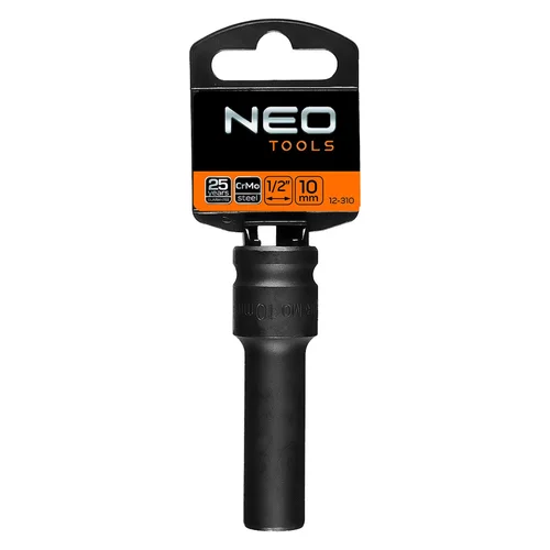 NEO Ilga smūginė galvutė 1/2'', 10 mm, Cr-Mo image 2