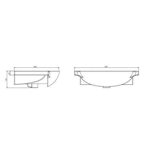 Deftrans Tomaso 60 praustuvas 60 cm image 2
