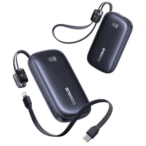Baseus EnerFill FC21 QPow3 Ultra 10 000 mAh 22,5 W juodas išorinis akumuliatorius image 2