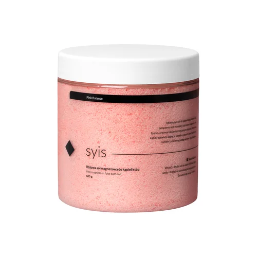 SYIS PINK BALANCE pėdų vonios druska 600 g image 1