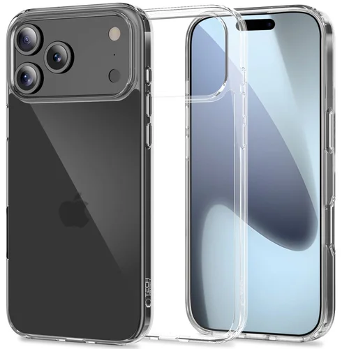 Tech-Protect FlexAir hibridinis dėklas iPhone 17 Pro, skaidrus image 1